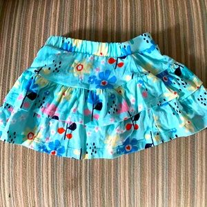 Floral Print Skirt